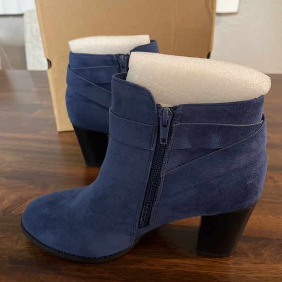 Pie Pie Women's Tie Knot Chelsea Pump Ankle Boots - Picture 4 of 5